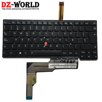 

New Original Spanish Backlit Keyboard for IBM Lenovo Thinkpad S3 S431 S3 S440 Backlight Teclado ES Spain 0C44849