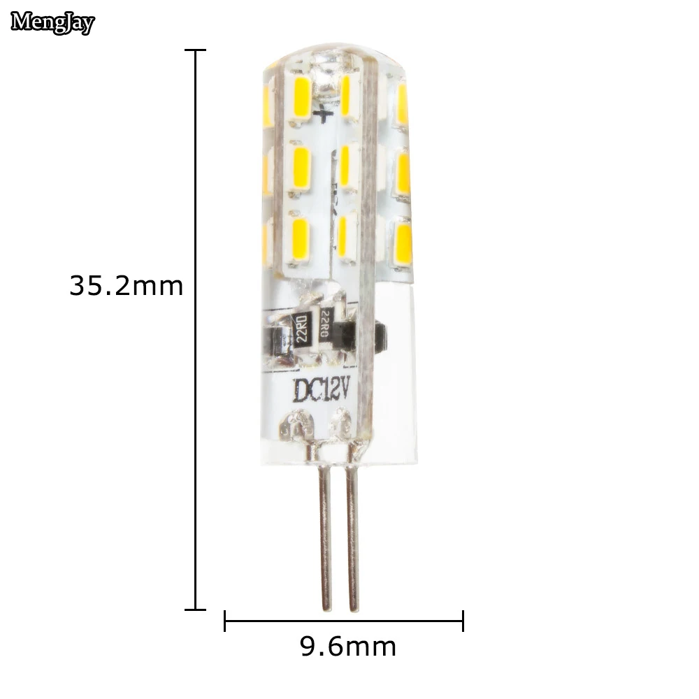 5 шт/лот G4 DC12V 3 Вт Светодиодный светильник 24 светодиодный s SMD 3014 Светодиодный светильник-кукуруза для хрустальной лампы Светодиодный прожектор лампы теплый/холодный белый