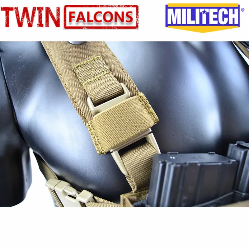 MILITECH Twinfalcons 500D Подлинная Cordura Mil Spec Военная MK3 нагрудная пластина для снаряжения боевой тактический жилет армейский Spiritus Rig