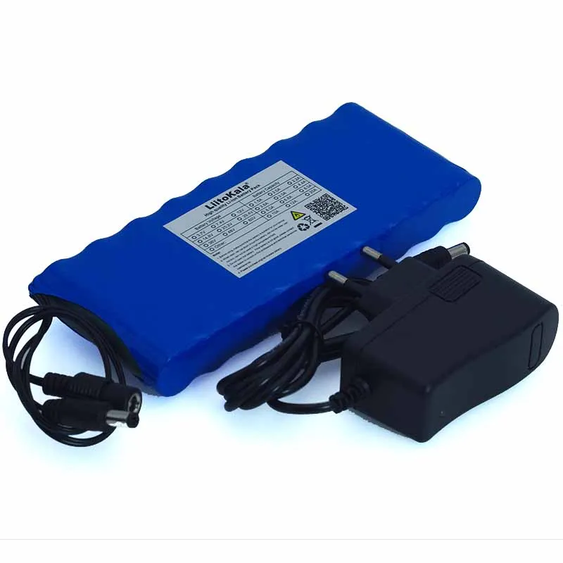 12 v 9.8Ah 9800mAh 18650 перезаряжаемые батареи 12V литий-ионный аккумулятор Защитная плата CCTV монитор батарея+ 12,6 V 1A зарядное устройство