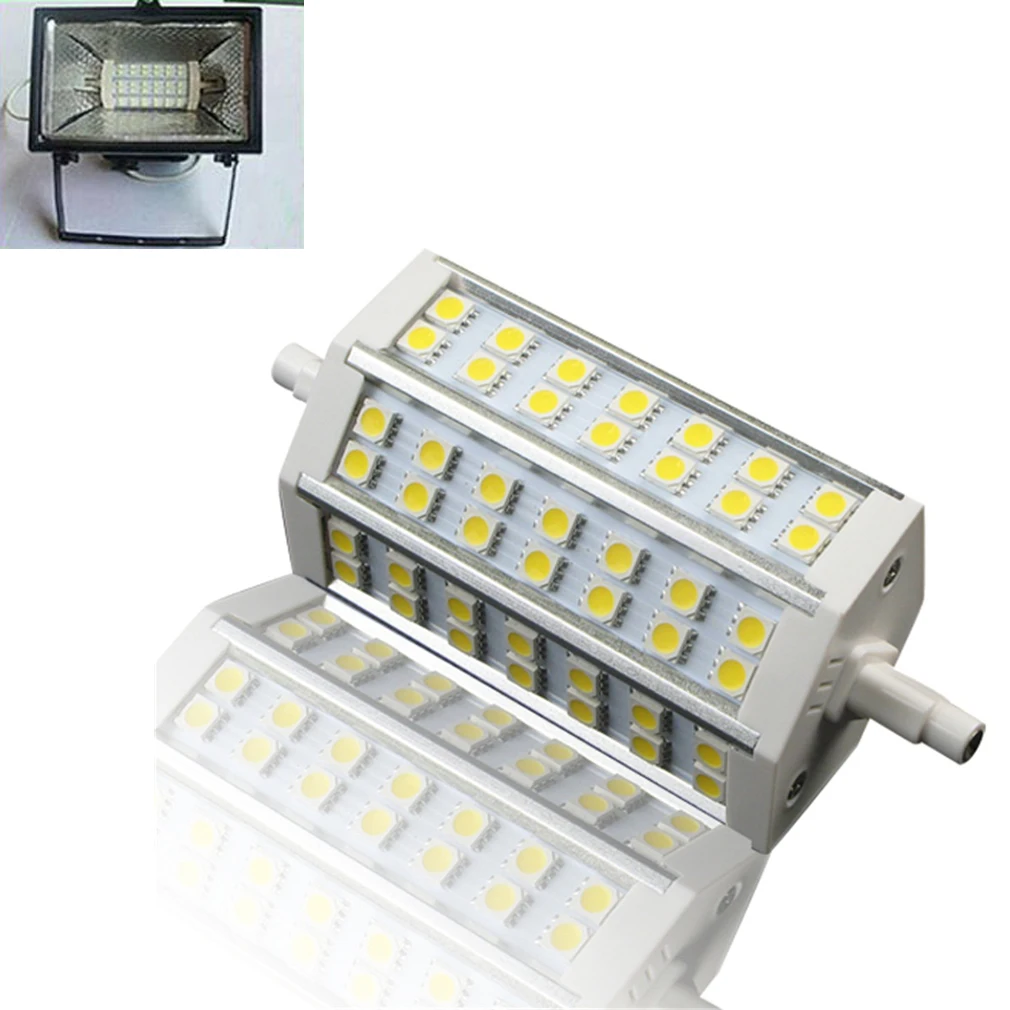2 шт. R7S 10 Вт 42 SMD5050 118 мм лампочки прожектор теплый белый Супер дело! Инвентаризации