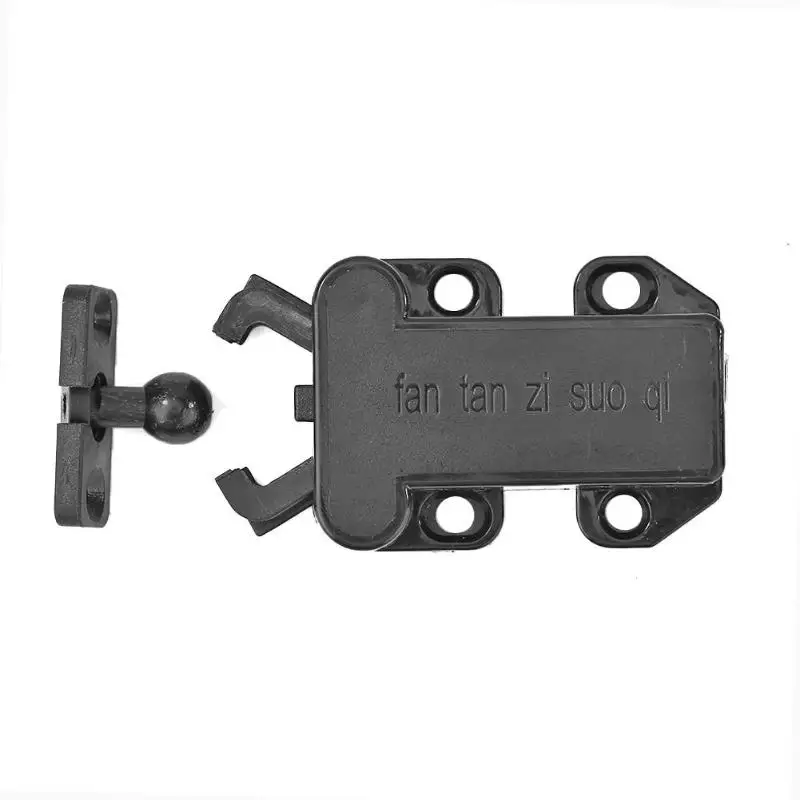 

Beetles Lock Drawer Cabinet Latch Plastic Beetle Rebound Self-locking Door Catch Touch Release Lock for Kitchen Cupboard