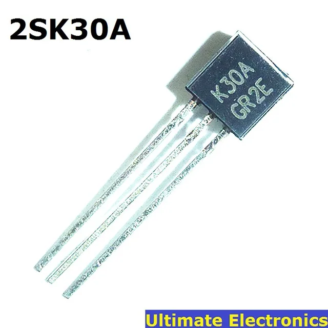 10pcs 2SK30A GR K30A MOS Field Effect Transistor TO 92in Transistors