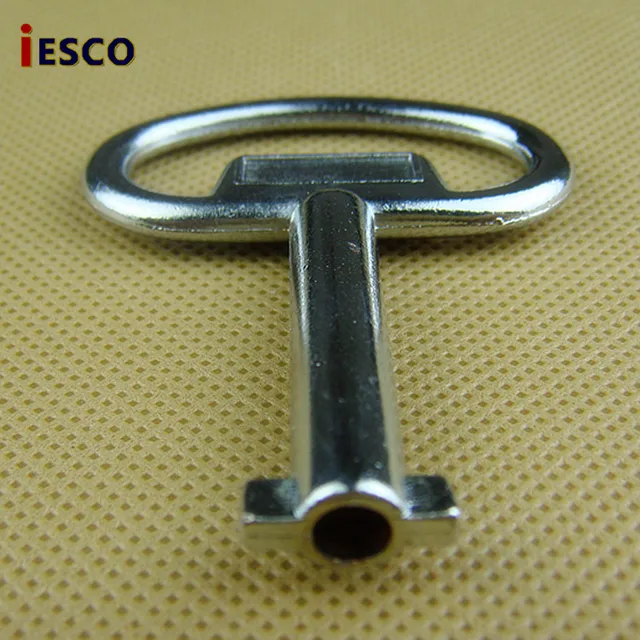A O type electric control box key lock key key round earsin Door