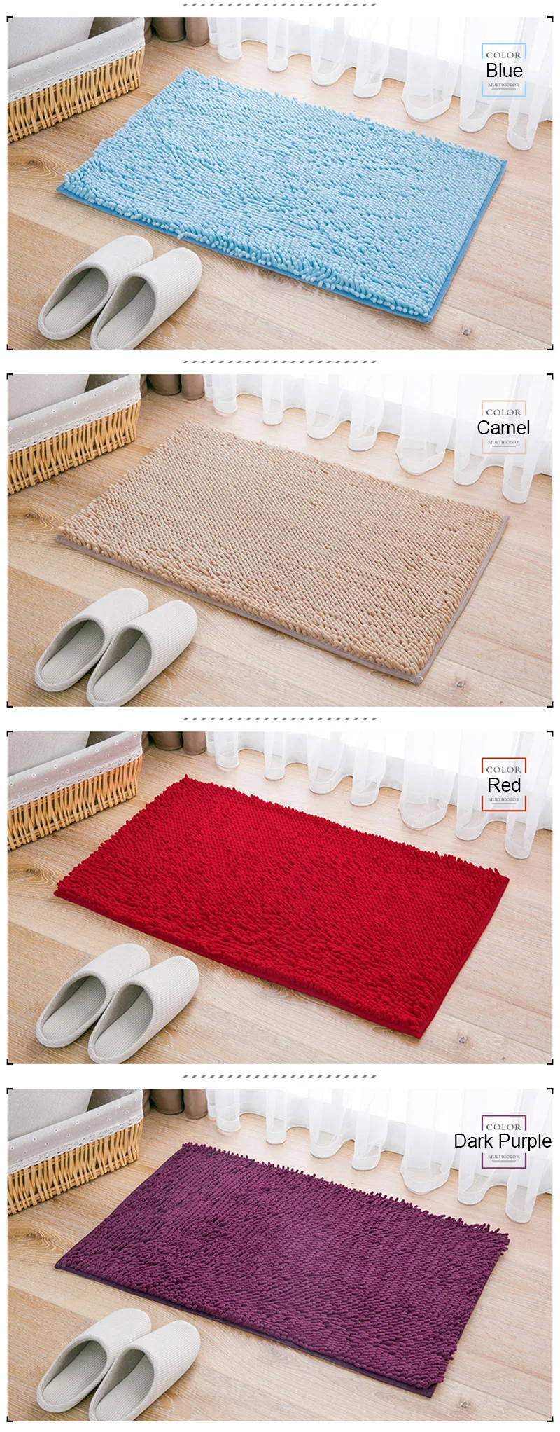 Classic Bath Mat For Toilet & Kitchen