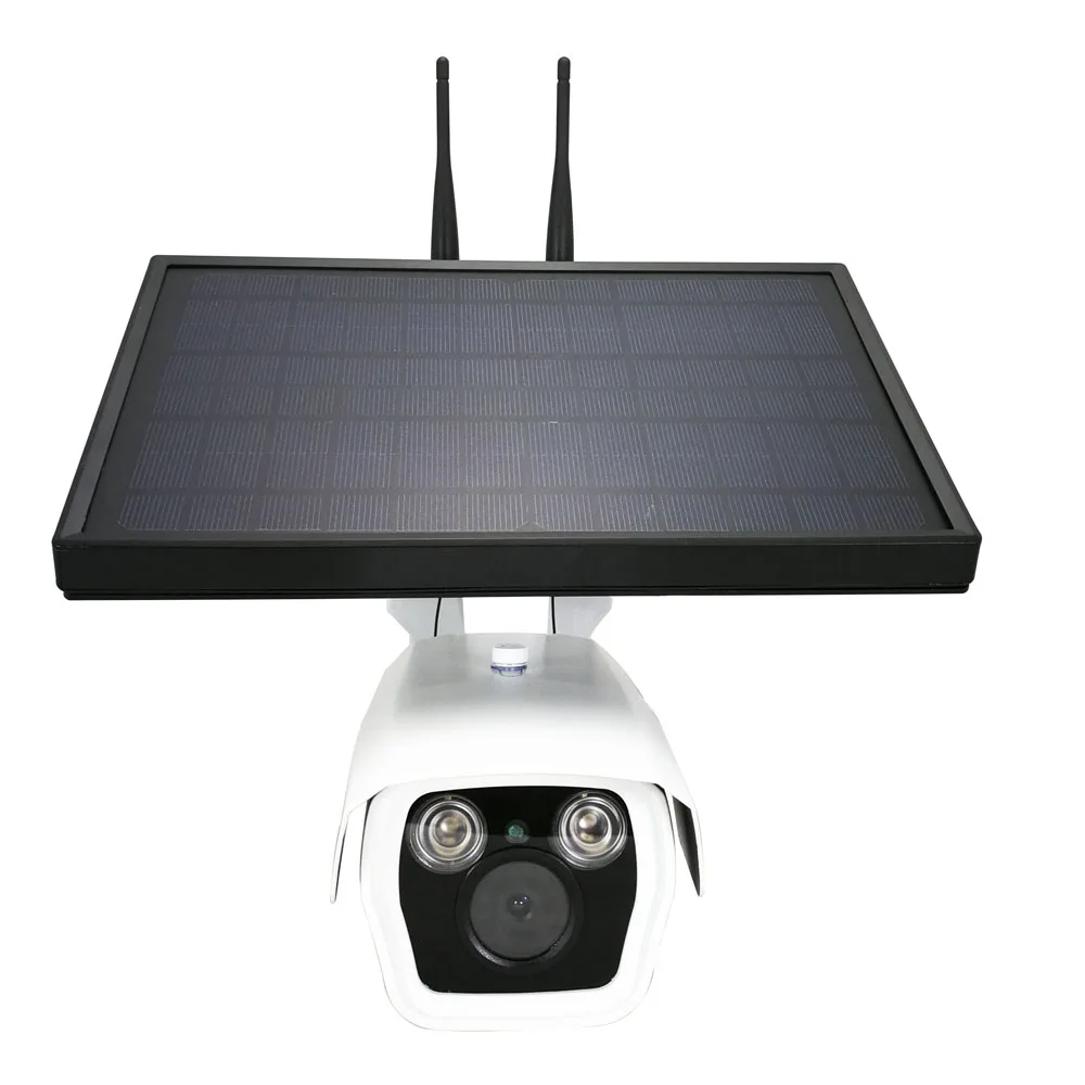Камера видеонаблюдения на солнечной батарее 4G LTE Wi Fi беспроводная IP HD 1080P