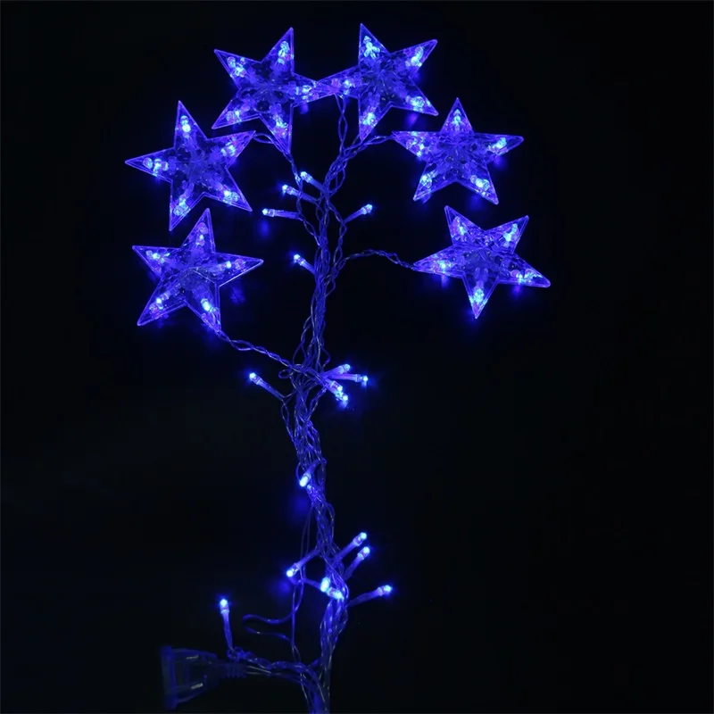 138 светодиодные лампы романтичных моделирование светодиодный Xmas оптический строки мигающий свет Рождество сверкающих Строка