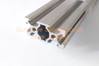 

2040 clear aluminum profile extrusion for cnc laser cutter building V slot rail for special customer