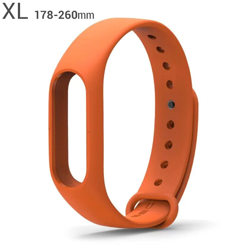 mi jobs длинный ремешок XL для Xiaomi mi Band 2 несколько браслет изменить дополнительно красивый стильный Xiao mi Eco system - Цвет: Mijobs Orange XL