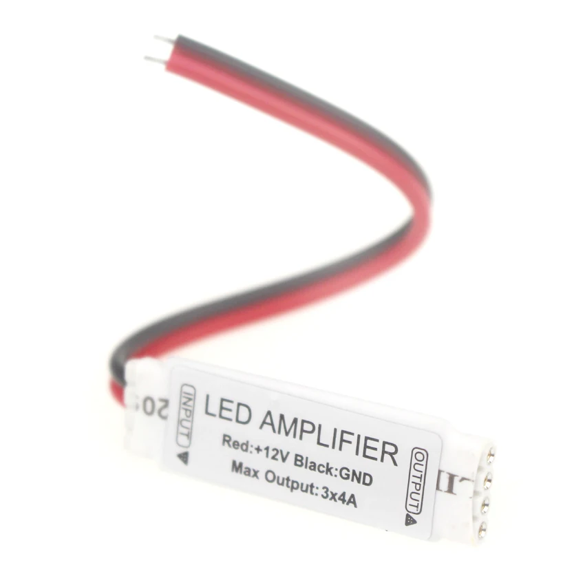 Dc 12v 12a 144w led rgb усилитель, усилитель rgb 3528 5050 led светильник