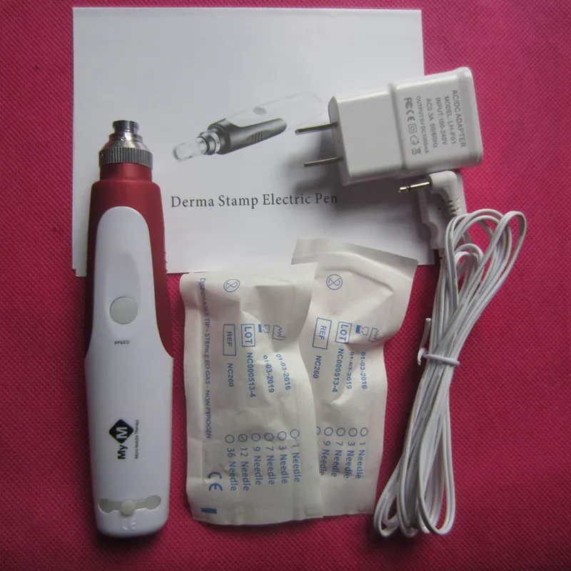 

Bayonet Port Electric Auto Derma Rolling Pen Stamp Micro Needle Roller Skin Care Therapy Wand MYM derma pen