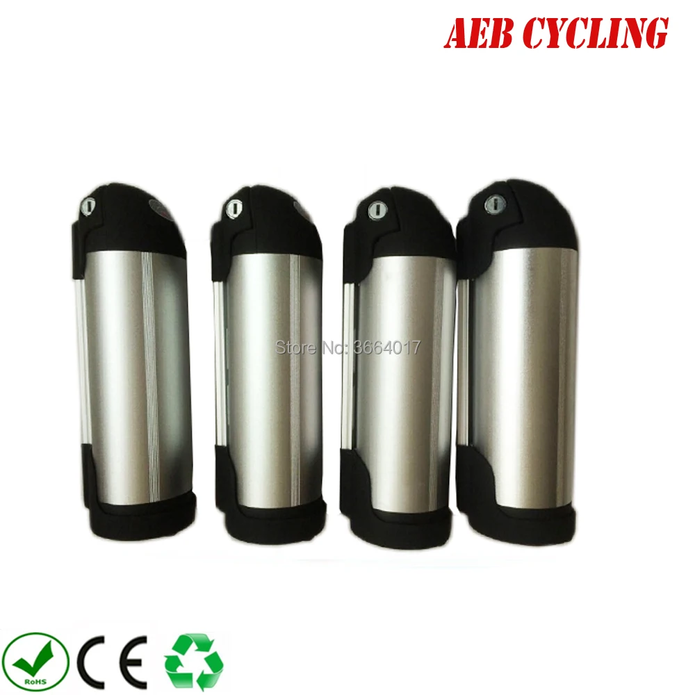 Perfect High power china electric bike Li-ion 36V 11.6Ah bottle type down tube battery for fat tire bike city bike with charger 4