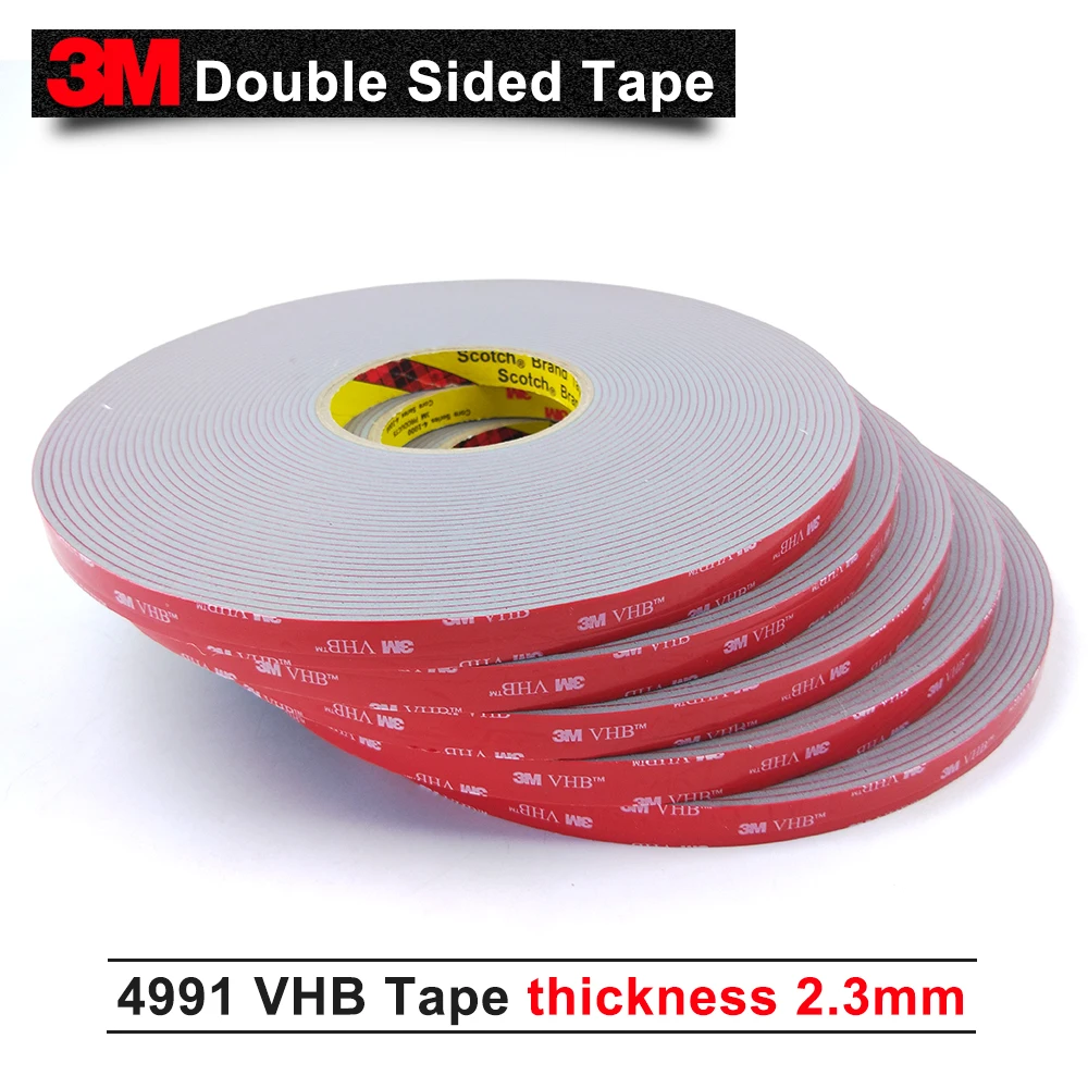 

1in*18yd/ Shipping by DHL/FedEx/UPS 3M VHB tape/ arcylic foam tape/Outstanding durability performance/other size, please ask us