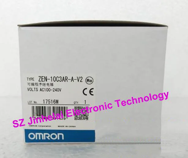 

Authentic original ZEN-10C3AR-A-V2 OMRON Programmable relay AC100-240V