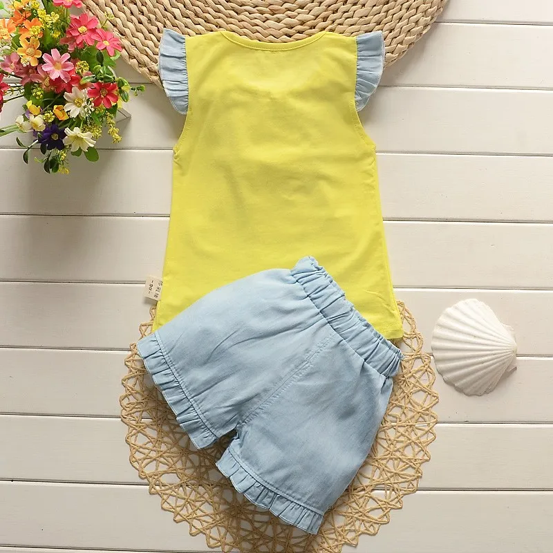 2016-new-fashion-baby-girls-summer-clothing-sets-kids-outfits-suit-children-flower-bow-T-shirt (4)