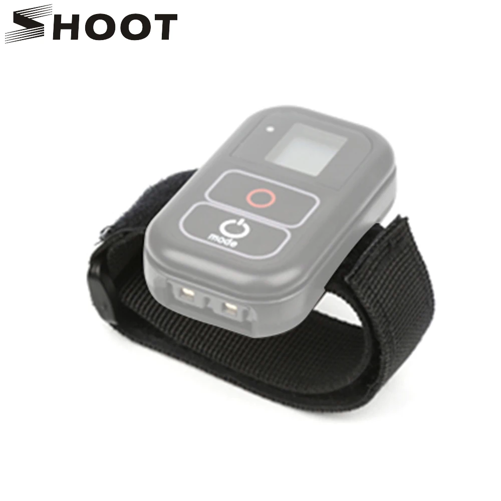 

SHOOT WiFi Remote Control Wrist Strap for Gopro WiFi Remote Control Strap Mount for GoPro Hero 7 6 5 Black Go Pro Action Camera
