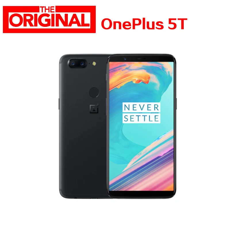 

New Original OnePlus 5T 4G LTE Mobile Phone 8GB RAM 128GB ROM Octa Core Android 7.1 6.01" FHD 2160X1080 20.0MP Fingerprint NFC