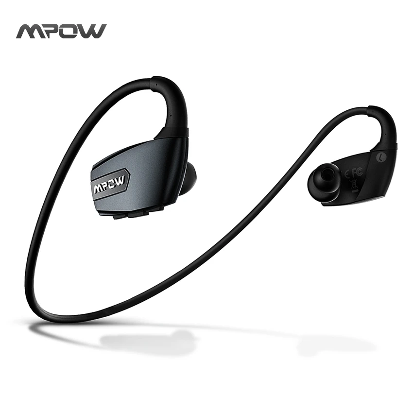 MBH30 Mpow Antelope Wireless Bluetooth 4.1 Headphones Noise Reduction Headphone Stereo Sport Running Ear Hook Earphone with Mic