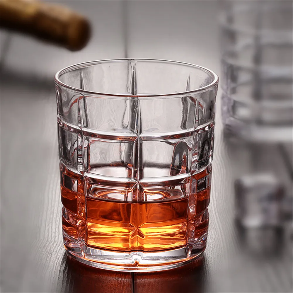 Lead free crystal whiskey glasses
