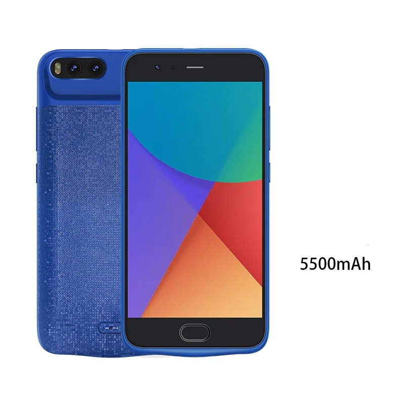 

5500mAh Battery Case For xiaomi mi 6 External Power bank Charger Back Phone cover Case for xiaomi mi 6