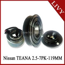 Магнитный Компрессор переменного тока клатч набор для Ниссан TEANA 2,5