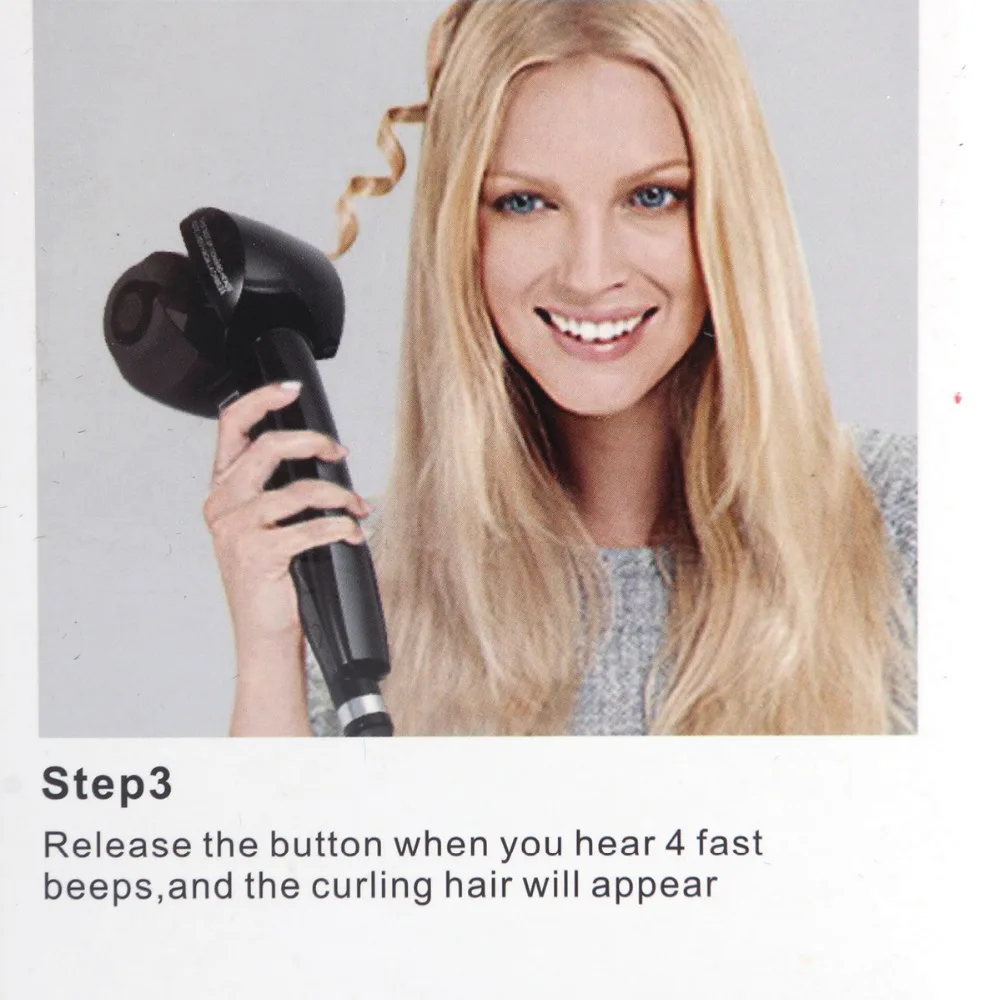ЖК-дисплей Экран автоматический выпрямитель для волос нагрева уход за волосами Инструменты для укладки керамический для завивки волос Curl