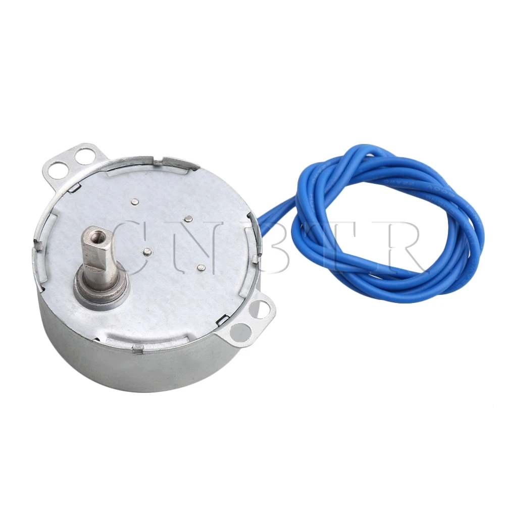 

CNBTR 5-6rpm Speed AC110V CW/CCW Synchronous Motor Upper Thread M3 for Fan Air Conditioner Machine
