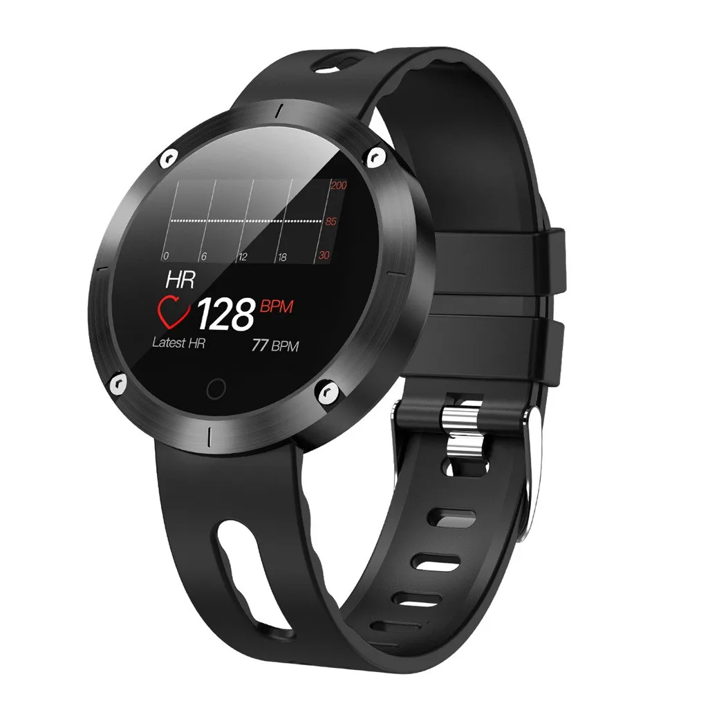 Спортивные водонепроницаемые Смарт-часы браслет DM58 PLUS Bluetooth ЭКГ монитор