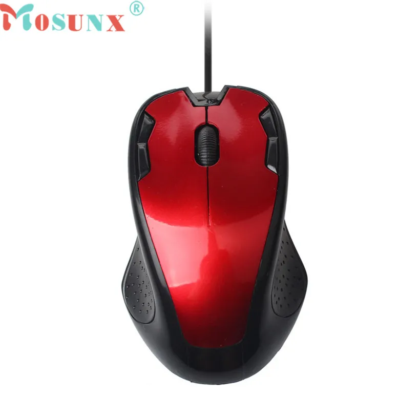 Продвинутая мышь Mosunx 1800 dpi Проводная игровая мышь USB Мыши оптическая геймерская мышь для ПК ноутбука красная мышь геймера 1 шт - Цвет: Mosunx Mini Mouse