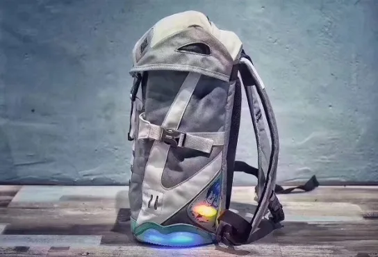  back to future led light backpack fashion air mag bag cosplay sneaker backpack - 32844776885