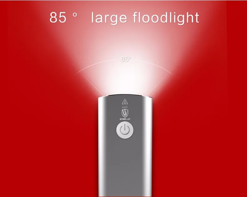 Excellent WHEEL UP Usb Rechargeable Bike Light Front Handlebar Cycling Led Light Battery Flashlight Torch Headlight Bicycle Accessories 10