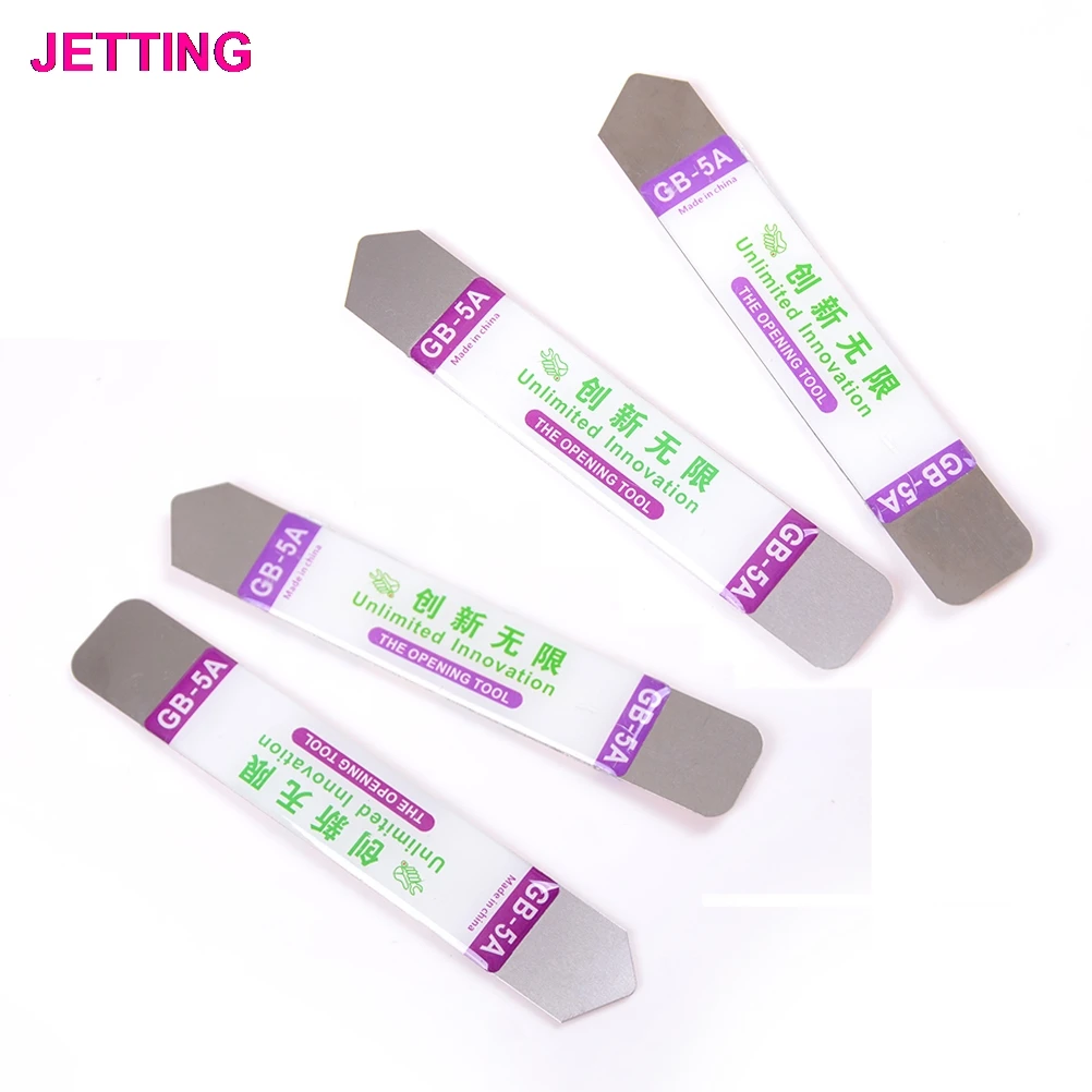 2PCS Stainless Steel Tablet Screen Battery Opening Tools Blade Soft Thin Pry Spudger Cell Phone  for Samsung iPhone iPad Opener