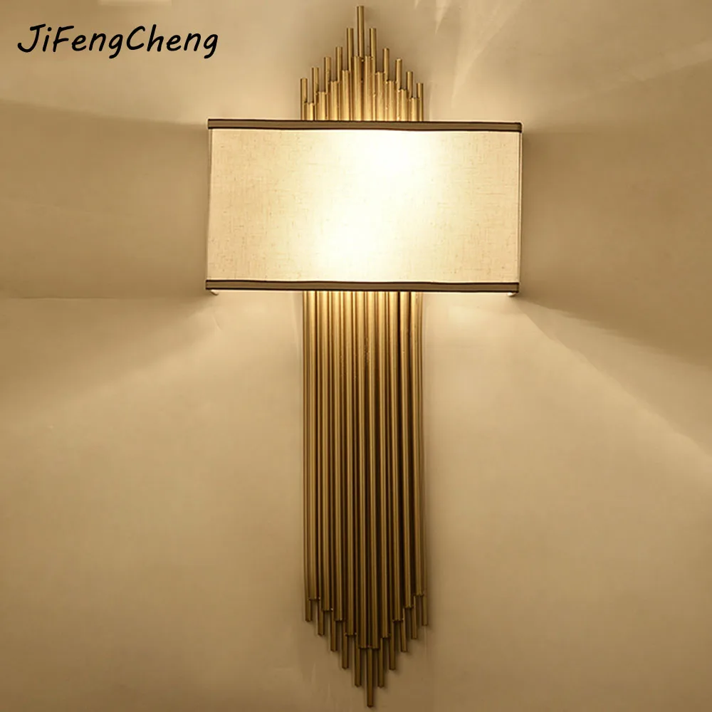 New Chinese LED Wall Lamp Living Room Bedroom Bedside Lamp E14 Aisle