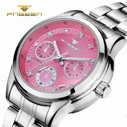 2017 Для женщин часы известная марка класса люкс механические часы с бриллиантами Календари Tourbillon hodinky Женская мода автоматический Часы