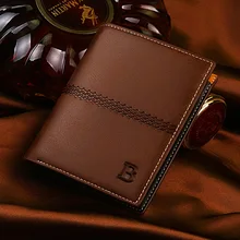 Luxury Famous Designer PU Leather Male Wallets Men Bifold Purse Clutch Bags font b Money b