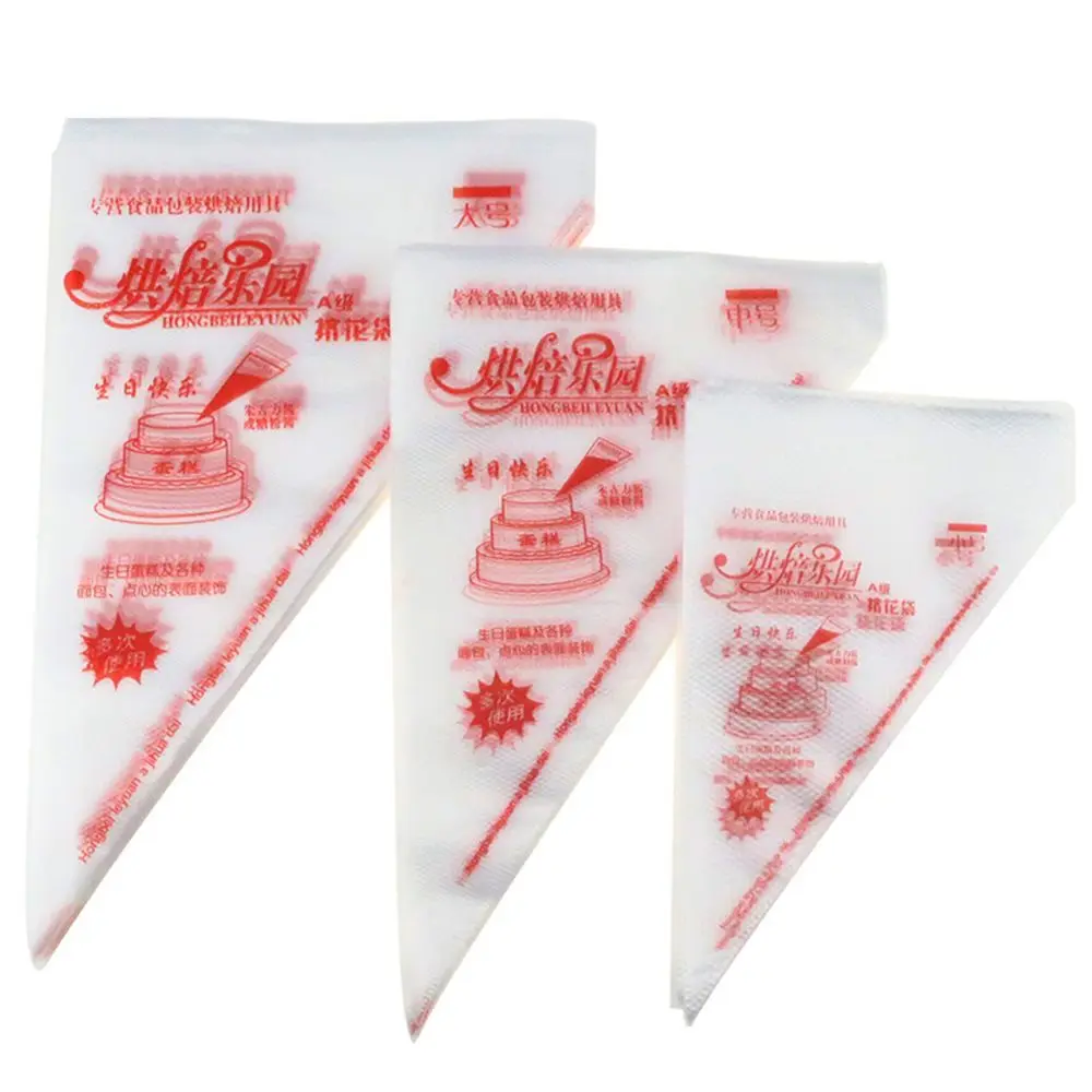 

100Pcs Disposable Pastry Bag Icing Piping Cake Pastry Cupcake Decor Bags Fondant Cake Cream Pastry Tip Baking Tools
