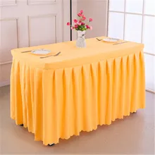 6 футов. полиэстер цельный скатерть стол, скатерть ткань для свадьбы, дома, отеля, вечерние украшение для банкета