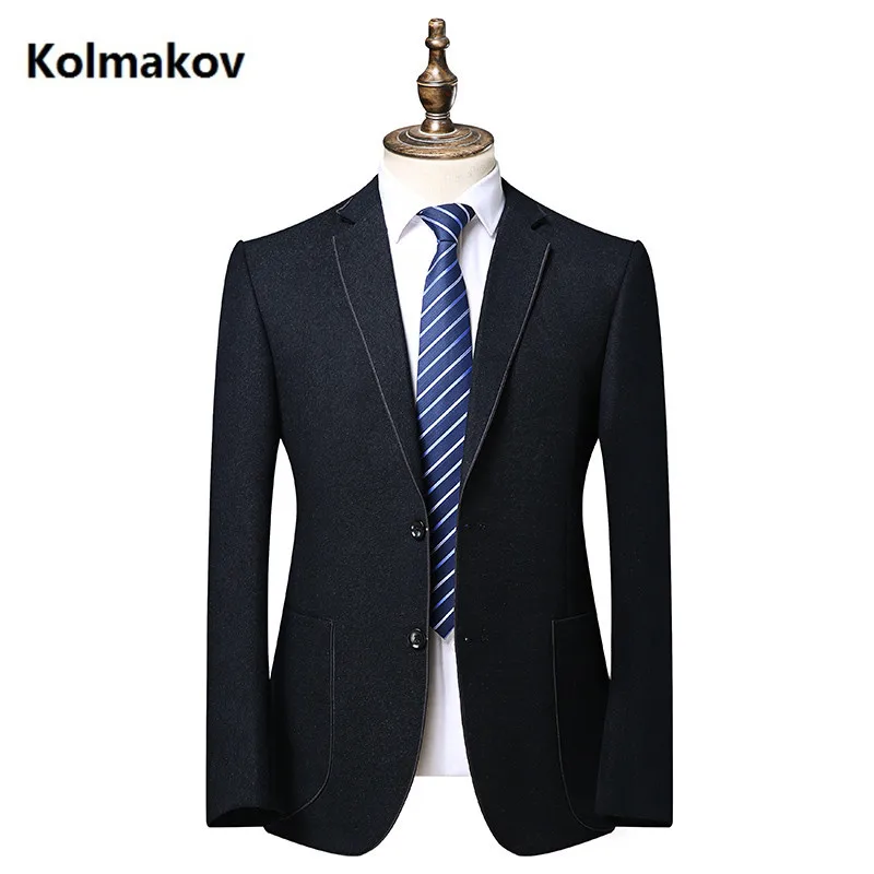 

2019 new arrival blazer men 80% wool high quality casual blazer men,men's suits jackets ,casual jackets men plus-size M-3XL