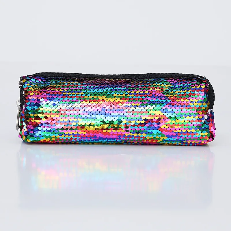 Пенал-карандаш из материала Escolar Sequin Etui Pennen для девочек, пенал Kalem Kutusu Lapiceras Estuche Escolares Kawaii Hairball