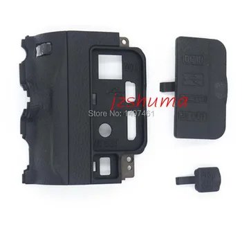 

New original Side "USB" "DC IN" "HDMI" and "AV OUT" Chamber Lid decorate with Rubber repair parts for Nikon D90 SLR