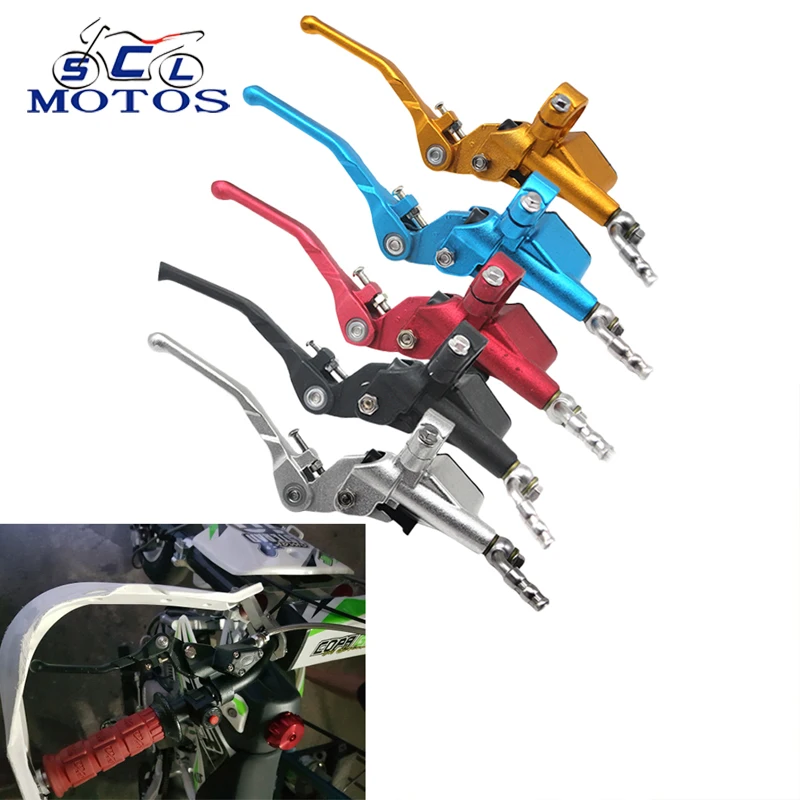 Skup Sclmotos 1200mm 7 8 motocykl sprzęgło hydrauliczne cylinder główny pręt Fit ATV Motocross pitbike Off wyścigi drogowe CRF WR250