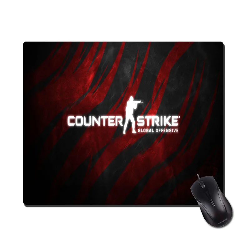 Коврик для мыши Mairuige Cs Go Counter Strike Global Offensive с принтом большой размер игровой коврик