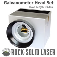1064nm Fiber Laser Scanning Galvo Head Machine Parts Input Aperture10mm Galvanometer Scanner with Power Supply Set Wholesale