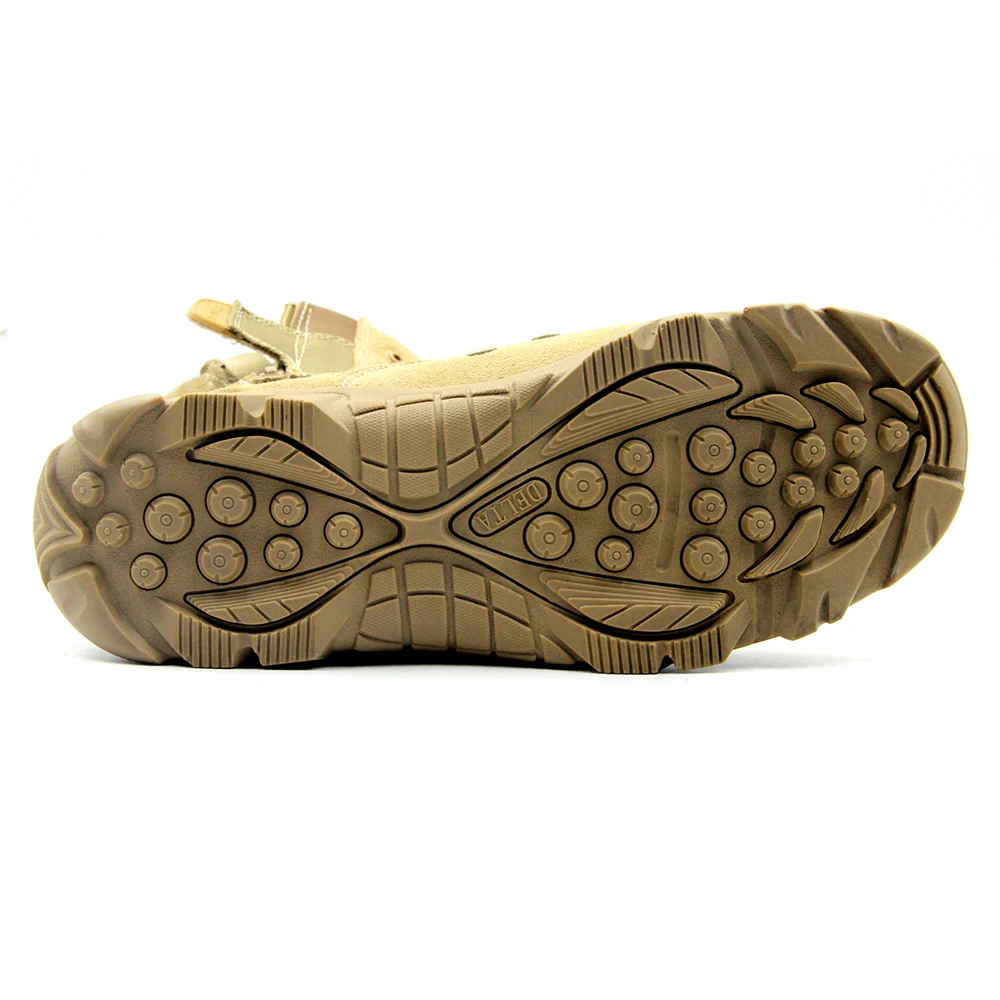 Baideng/мужские тактические ботинки в военном стиле для пустыни; коллекция года; дышащие треккинговые ботинки для пешего туризма; водонепроницаемые кожаные ботильоны для кемпинга