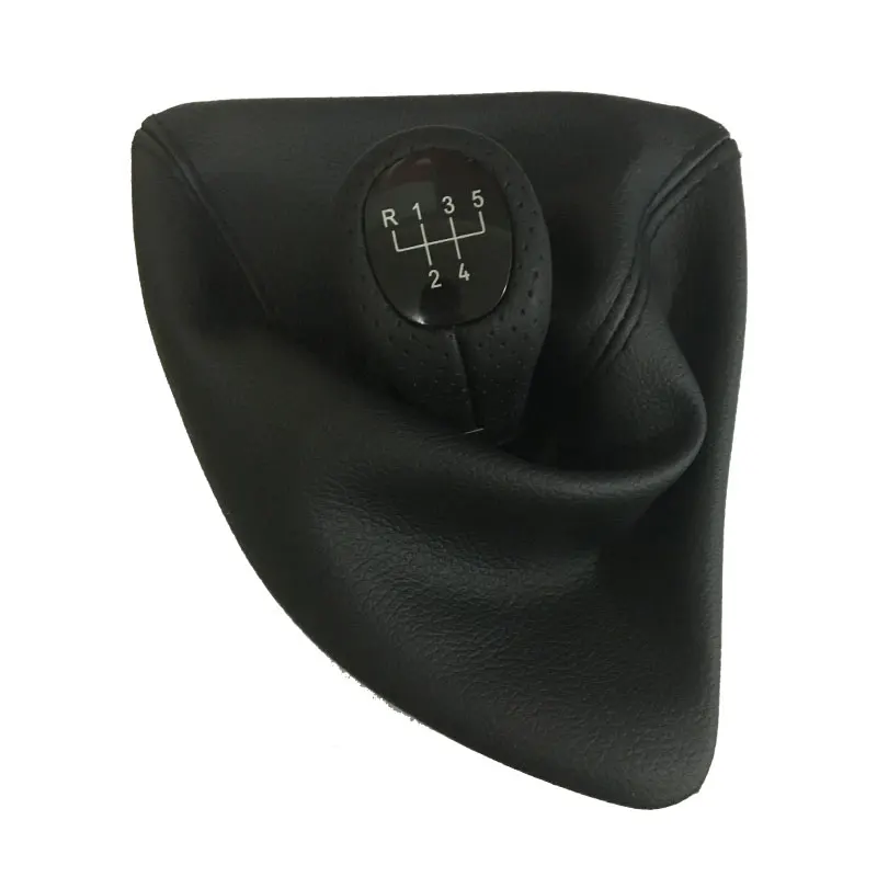 Для хэтчбеков Bmw серий 1 E81 E82 E87 E88 E90 E91 E92 E93 автомобиля для включения и выключения Шестерни Ручка автомобильный Стайлинг Аксессуары - Название цвета: 5speed leather