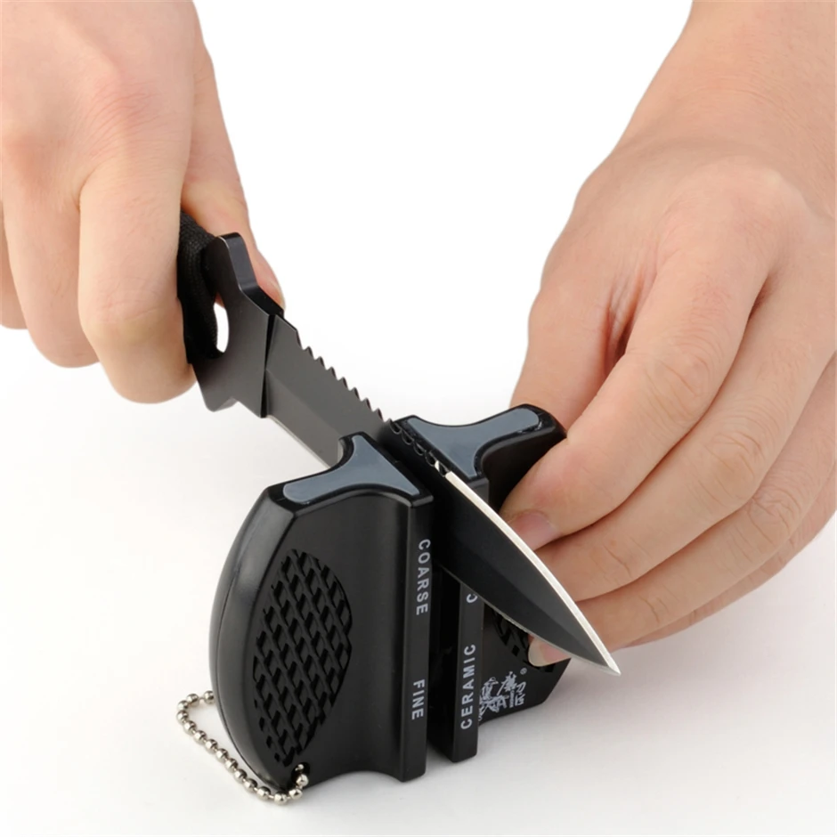 

Knife Sharpener Professional Kitchen Knive Sharpen Sharpening Fix Fixed Angle with stones