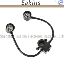 22 мм/25 мм 3 Вт 2x12 Светодиодный светильник с двумя гусиными горлышками для промышленного стерео микроскопа камера Лупа