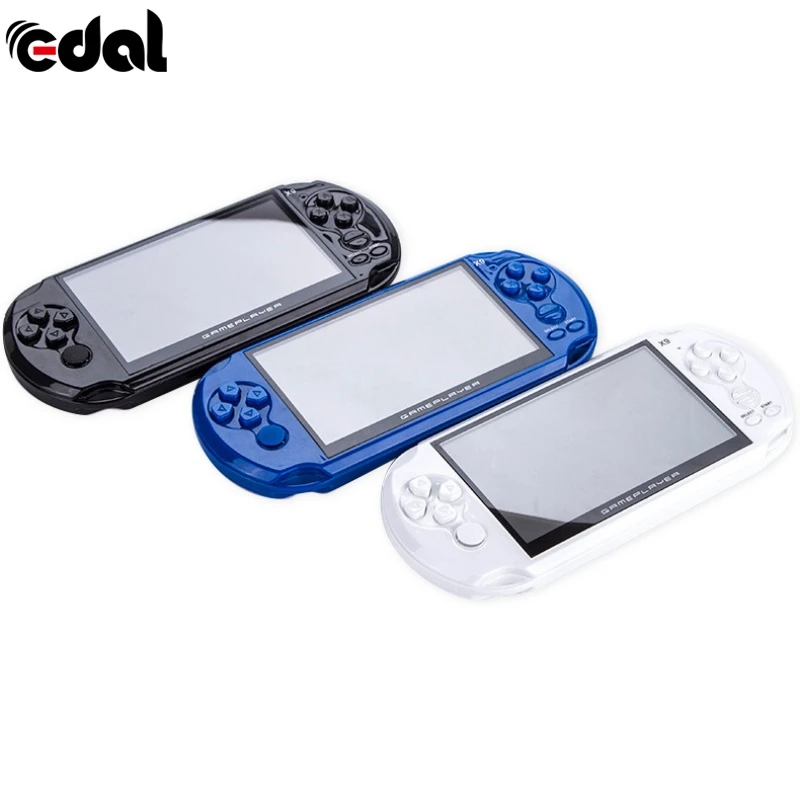 

8G X9 Rechargeable 5.0 inch 8G Handheld Retro Game Console Video MP3 Player Camera Handheld Game Players