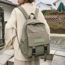 Модный женский рюкзак для школьников-подростков, водонепроницаемый рюкзак для девочек, черный школьный рюкзак, женский рюкзак