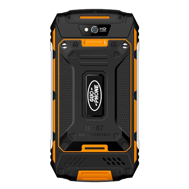 GUOPHONE X2 IP67 водонепроницаемый ударопрочный мобильный телефон 5500 мАч 5 0 &quotHD MTK6737